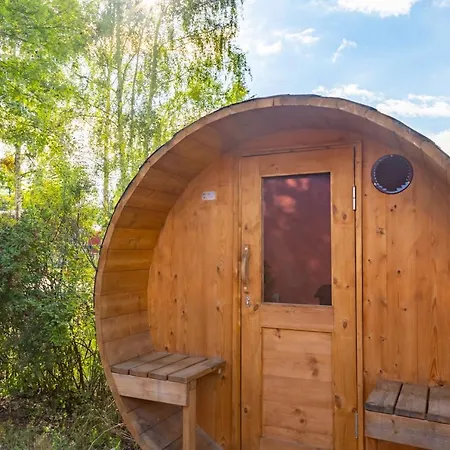 Prázdninový dům Gemutliches Tinyhouse Bungalow Mit Kamin & Sauna Am *